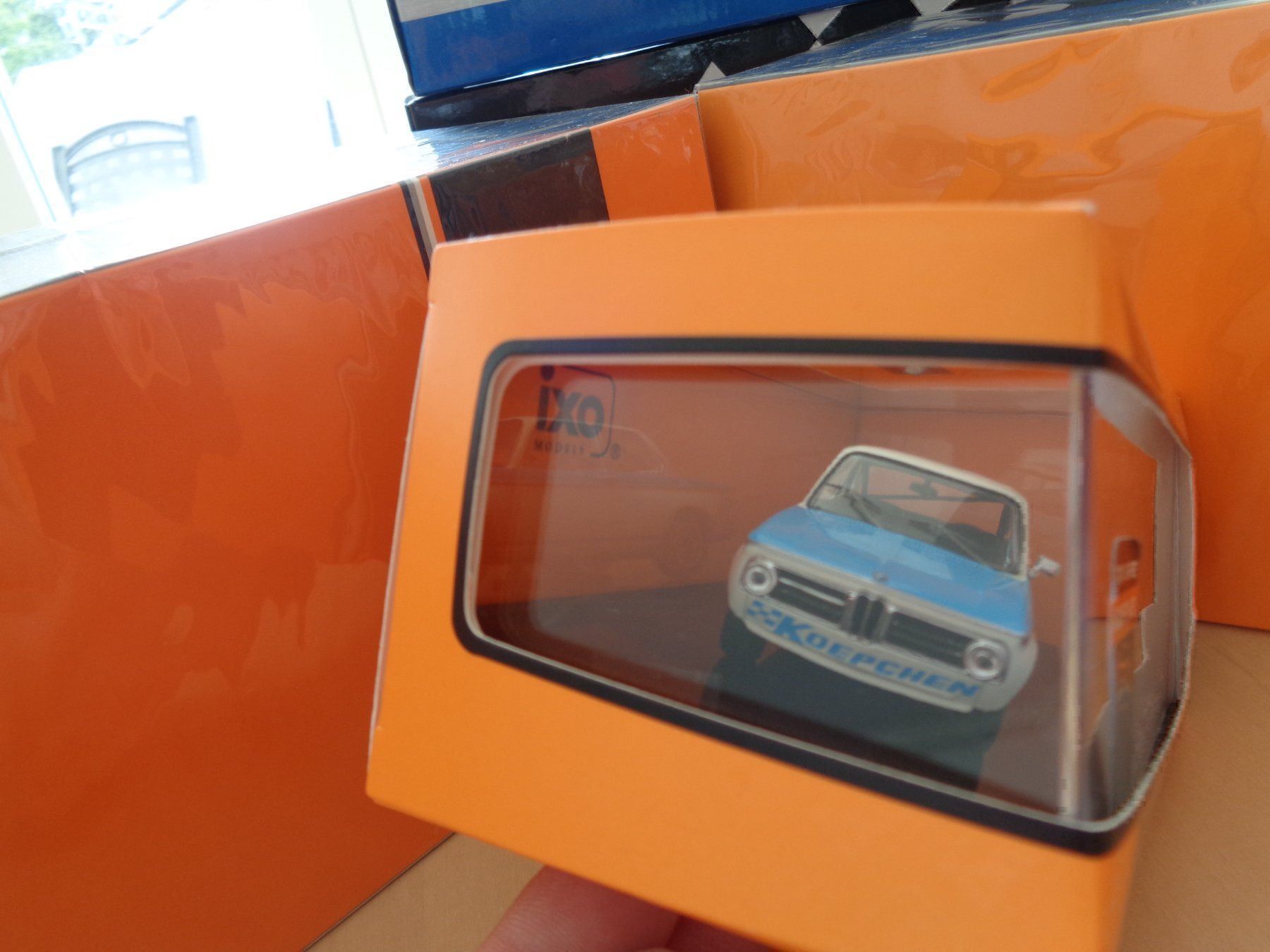 BMW Modellini d'auto: Ixo 1:43 BMW 2002 Tii – Nuovo e nell'imballaggio originale da Reconvilier venduto da rallycar 1