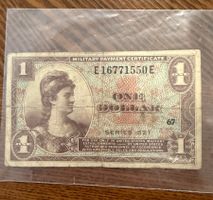 🇺🇸 Military Payment Certificate – $1 Series 521