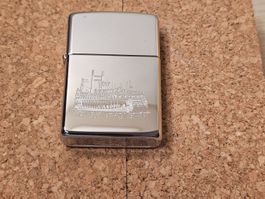 Zippo chromé Bateau à aube Mississippi, neuf, jamais rempli