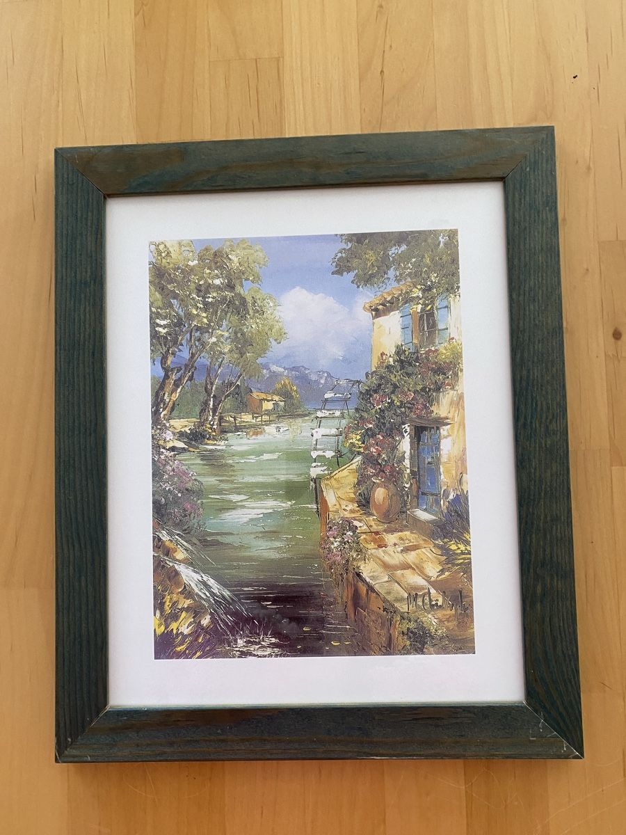 Gemälde: Bild mit Holzrahmen – Gebraucht aus Ennenda von mar_kz98