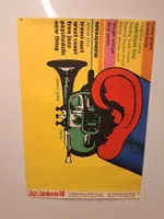 Plakat Jazz Jamboree 1968 Original Warschau Design