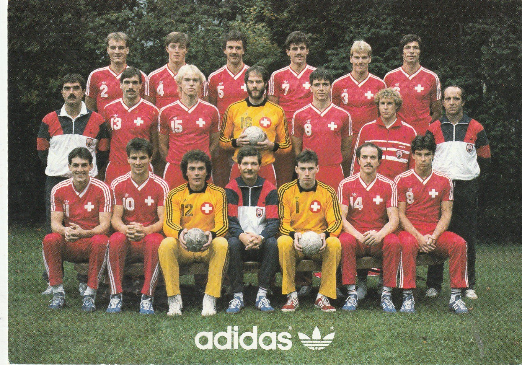 Ansichtskarten: Fussbal Nationalmanschaft – Gebraucht aus Lumbrein von made02