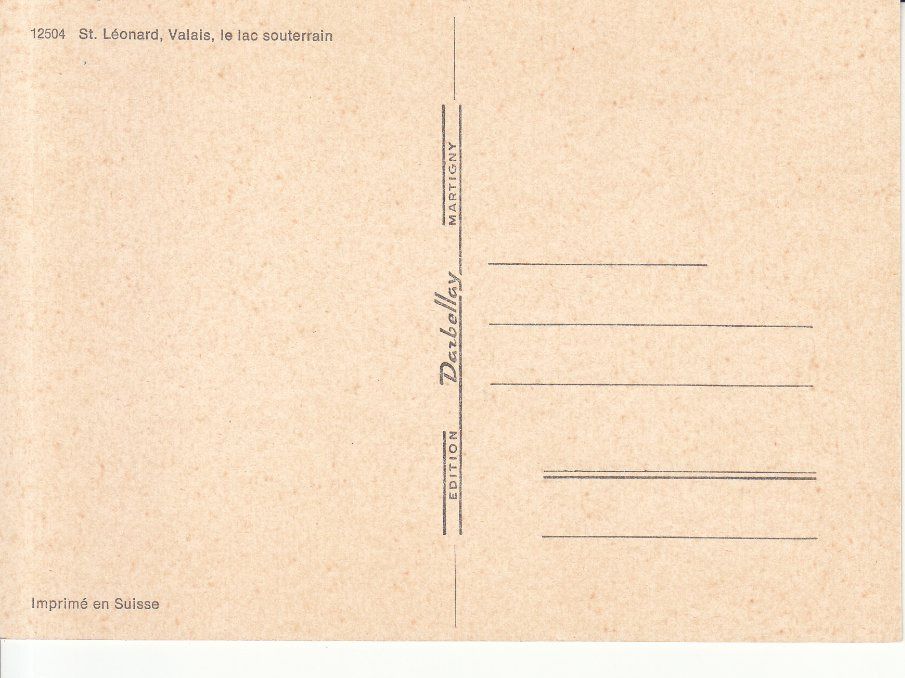 Cartoline postali: St. Léonard ca. 1970 – Usato da Bürglen TG venduto da StampGraf 1