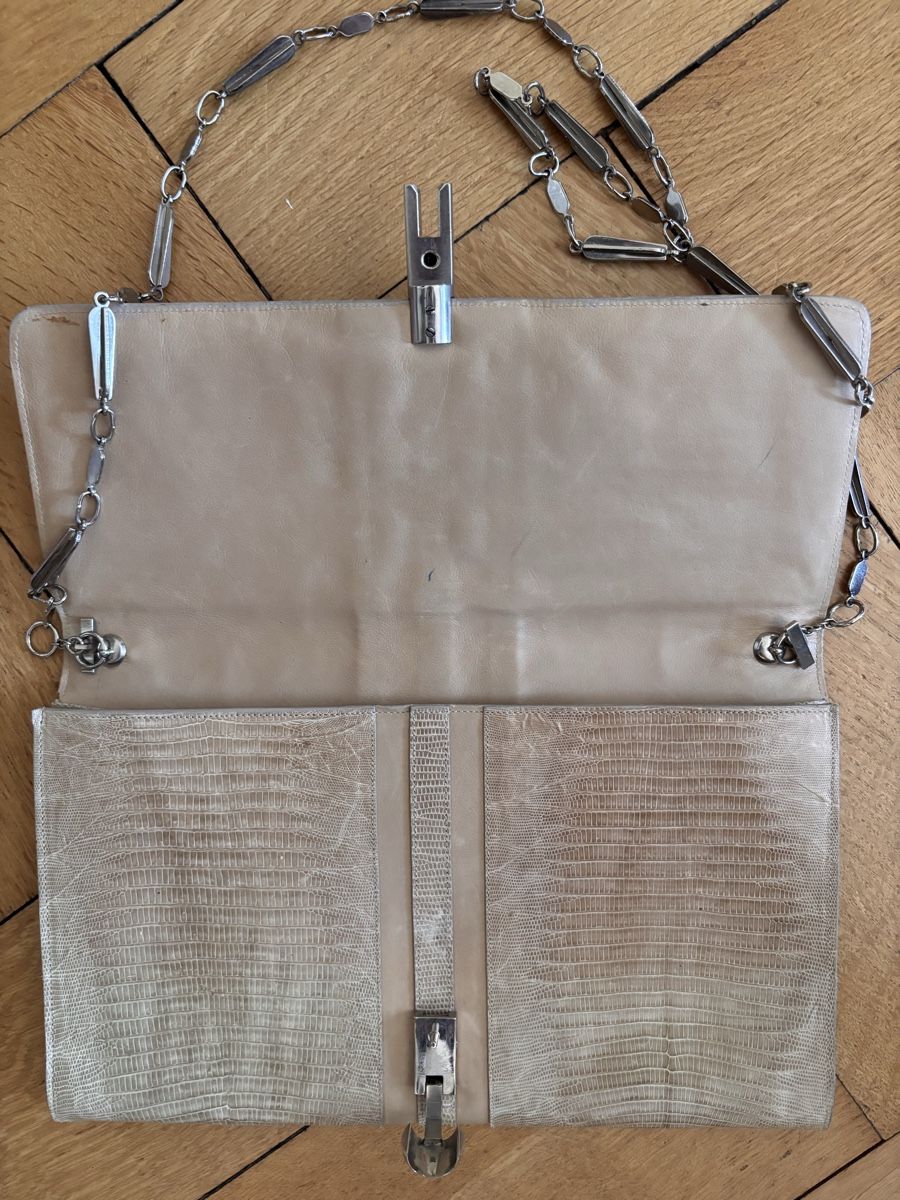 Taschen für Damen: Handtasche aus echtem Leder, Vintage – Gebraucht aus Zürich von gucks 4