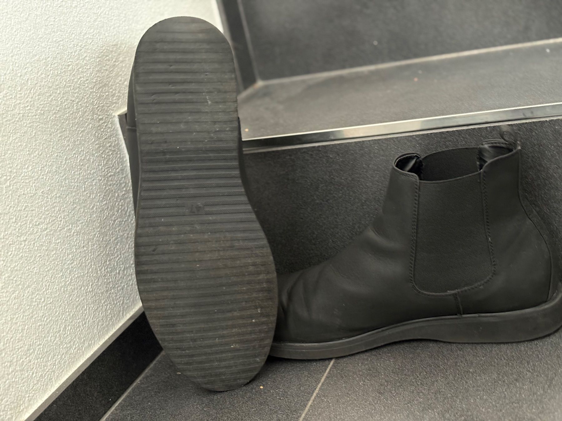 Herrenschuhe: Pier One Boots schwarz Grösse 47 – Gebraucht aus Reiden von verjaques 2