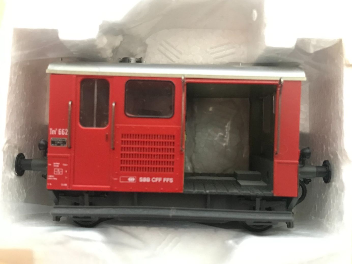 Bemo Modellini di ferrovie: Bemo SBB Schienentraktor Tm II rot – Usato da Luzern venduto da mey_s13