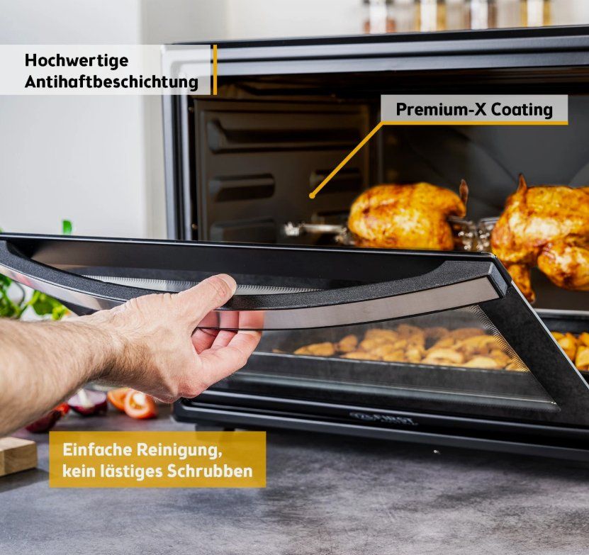 Forni: Minibackofen 60L 2000 W Premium-X – Nuovo e nell'imballaggio originale da Amriswil venduto da JaJa-Express 2