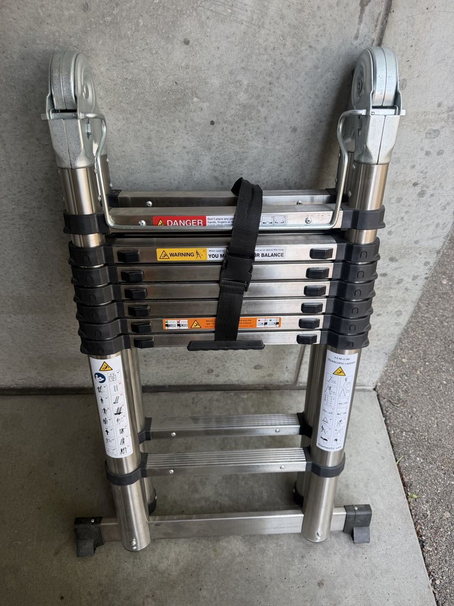 Echelles: Teleskopleiter 2.5M+2.5M Aluminium – Neuf (Voir description) à Zürich par Ermsa 1