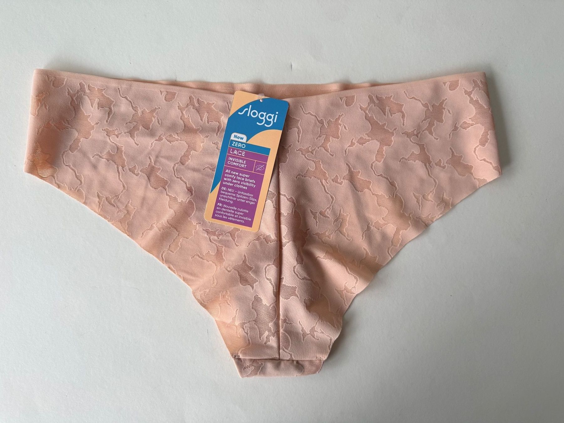 Sloggi Altra biancheria intima: SLOGGI, Hipster ZERO Lace, Grösse XL, Farbe Hellorange – Nuovo e nell'imballaggio originale da Rudolfstetten venduto da gst_g7xl 3