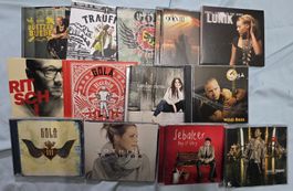 13 Schweizer Musik CDs von Gölä Trauffer und weiteren