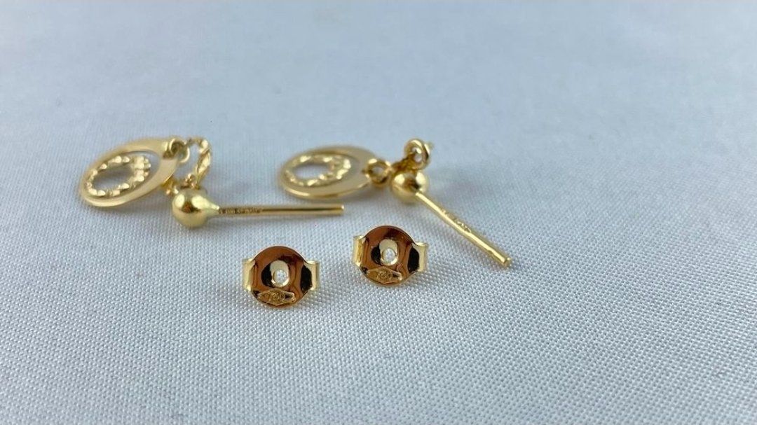 Orecchini pendenti & Orecchini a lobo: Ohrstecker in 18 Karat Gold – Nuovo (secondo la descrizione) da Schlieren venduto da ela_x7qh 3
