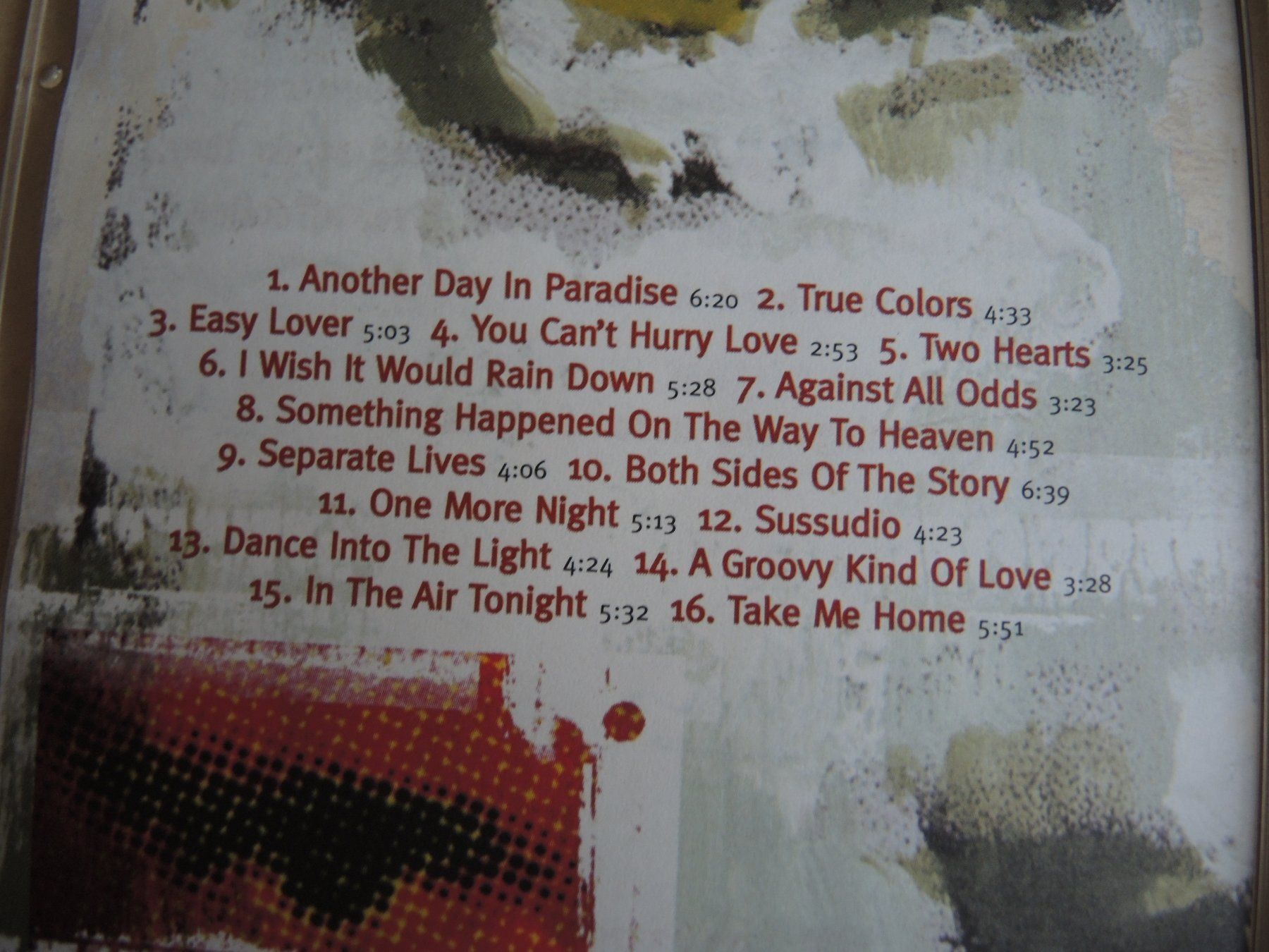 CD: Phil Collins ... Hits CD True Colors Easy Lover two Hearts.. – Usato da Rorschach venduto da Pop-upBrocki 2