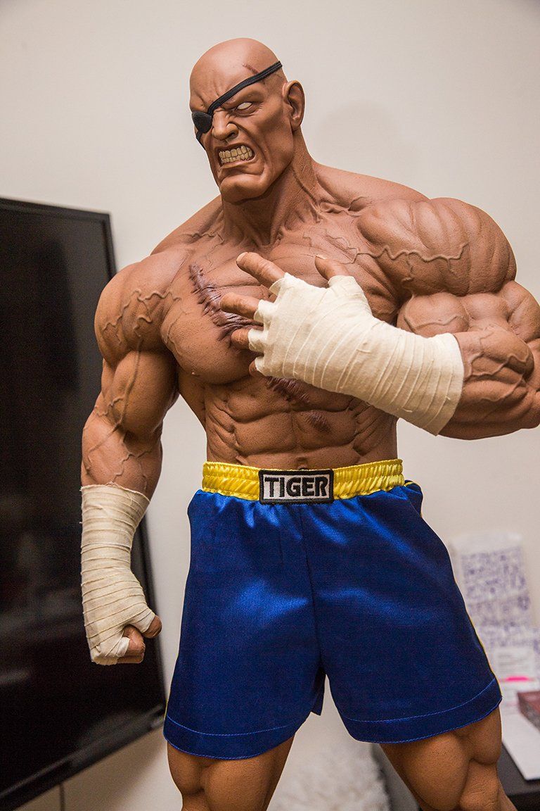 Statuette: Street Fighter Sagat – Usato da Niederrohrdorf venduto da elwey 1