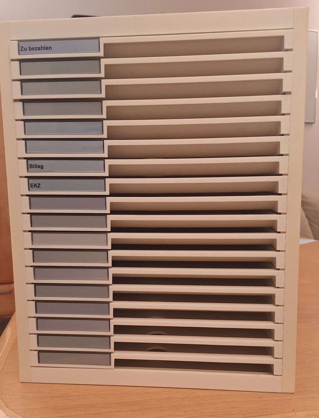 Sistemi di archiviazione: Styrokay Schubladenbox / Briefablage - Vintage Design – Usato da Volketswil venduto da Erdbeere01