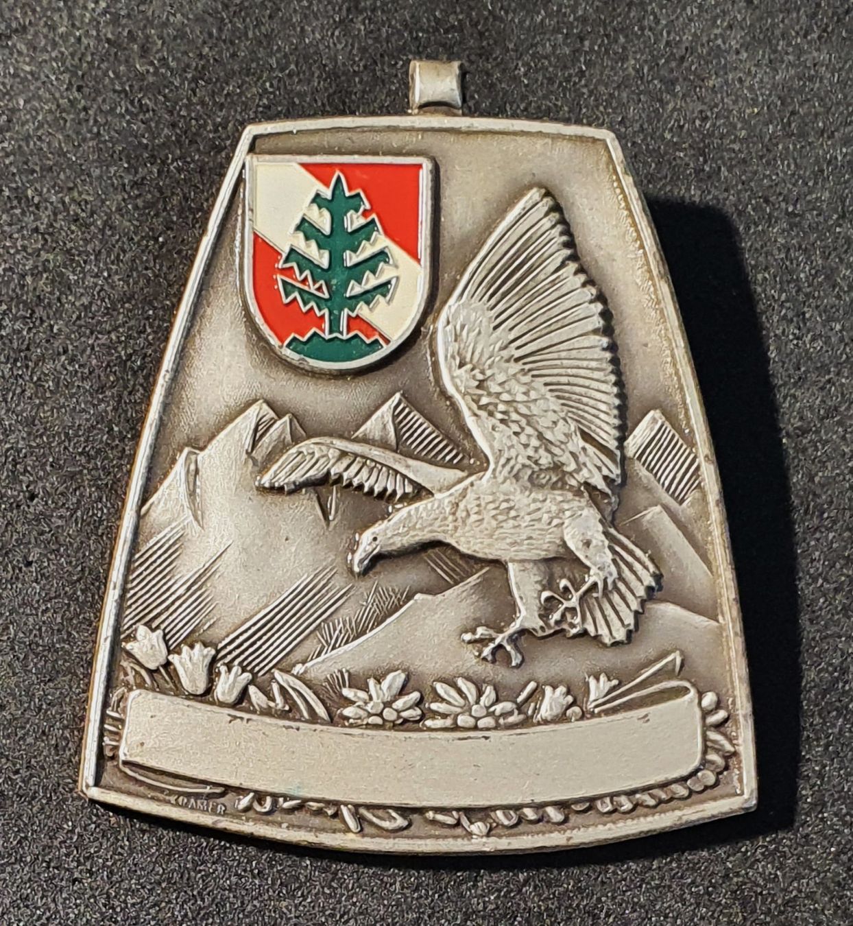 Placchette & Badge: CC637 - Abzeichen Gemeindewappen St. Marienkirchen Adler – Usato da Reinach BL venduto da Boston-Verkauf