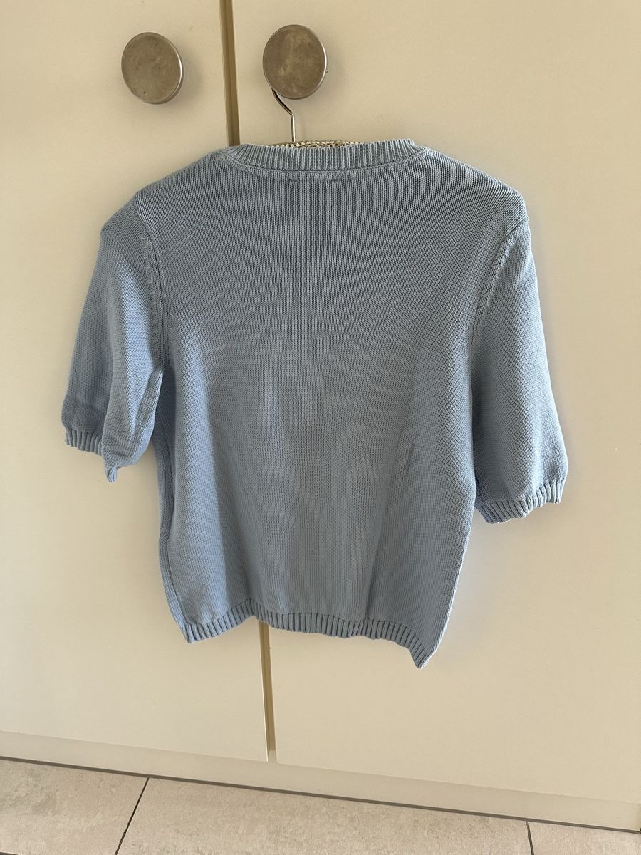 C&A Pulls & Sweat-shirts: C&A Pullover hellblau Kurzarm Grösse M neu aus Baumwolle – Neuf (Voir description) à Langnau aA par Camelia14 2