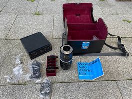 Absolute Rarität! - Medical Nikkor 200mm f/5.6 mit Zubehör