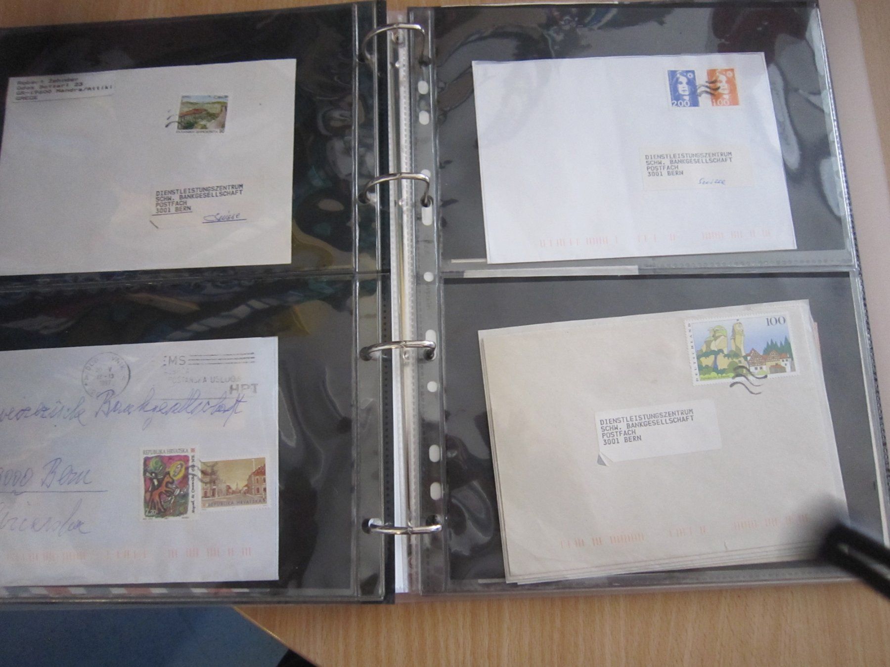Tutti i francobolli: Ordner mit Marken: Spezialstempel!!! SELTEN – Usato da Giubiasco venduto da sal_9j6w 6