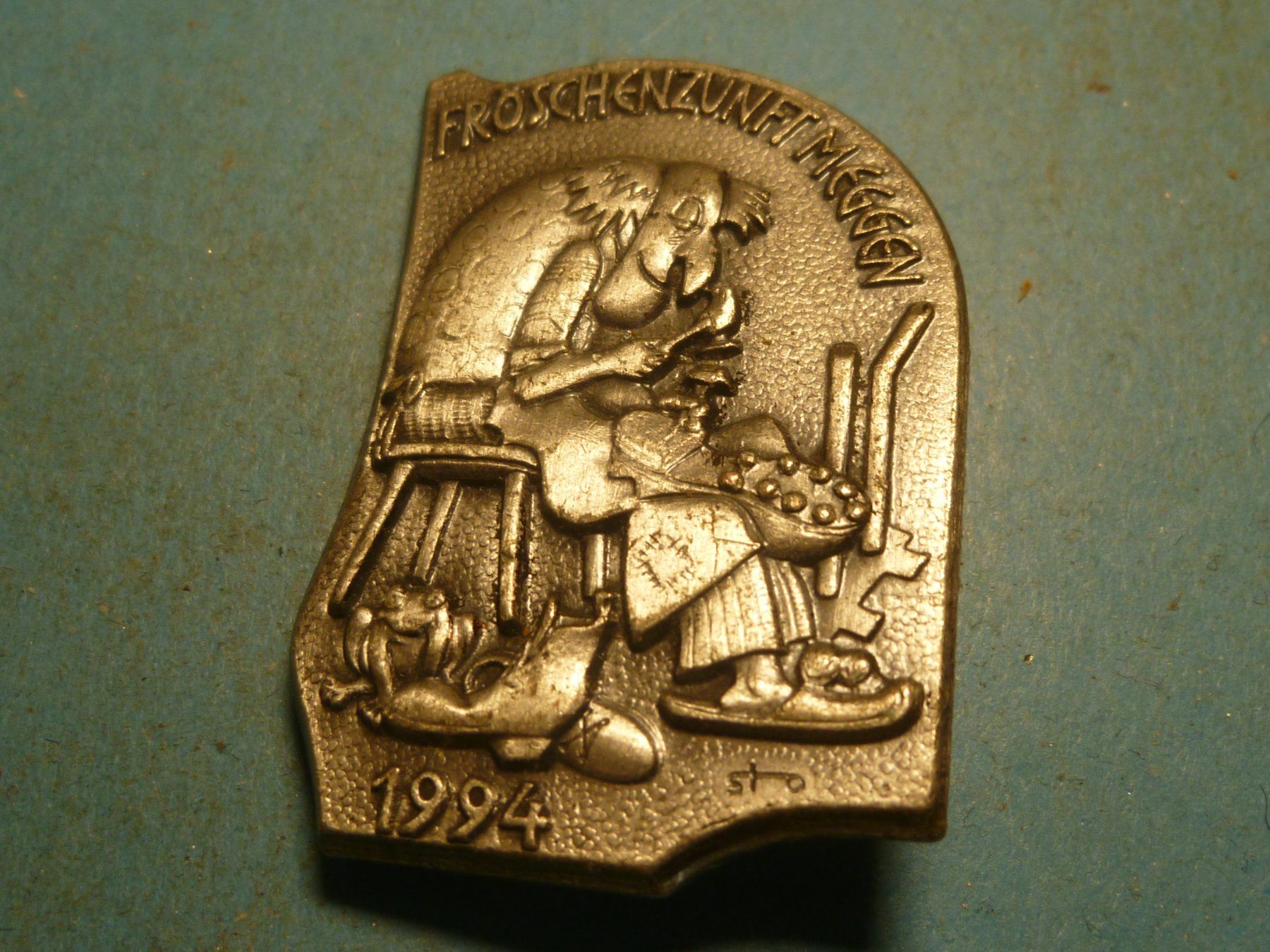 Placchette & Badge: MEGGEN 1994 SILBER – Usato da Ried (Muotathal) venduto da Mandarin02