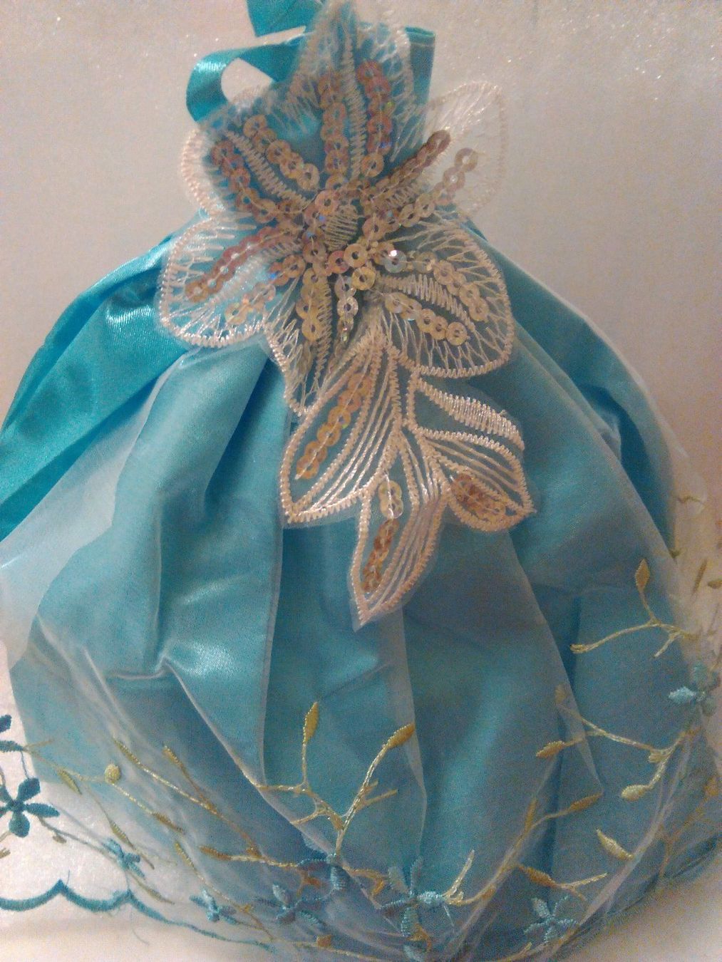 Robes et jupes: BARBIE ABEND KLEID;;;HELLBLAU;GLANZIG – D'occasion à Basel par bijoutrie_4 9