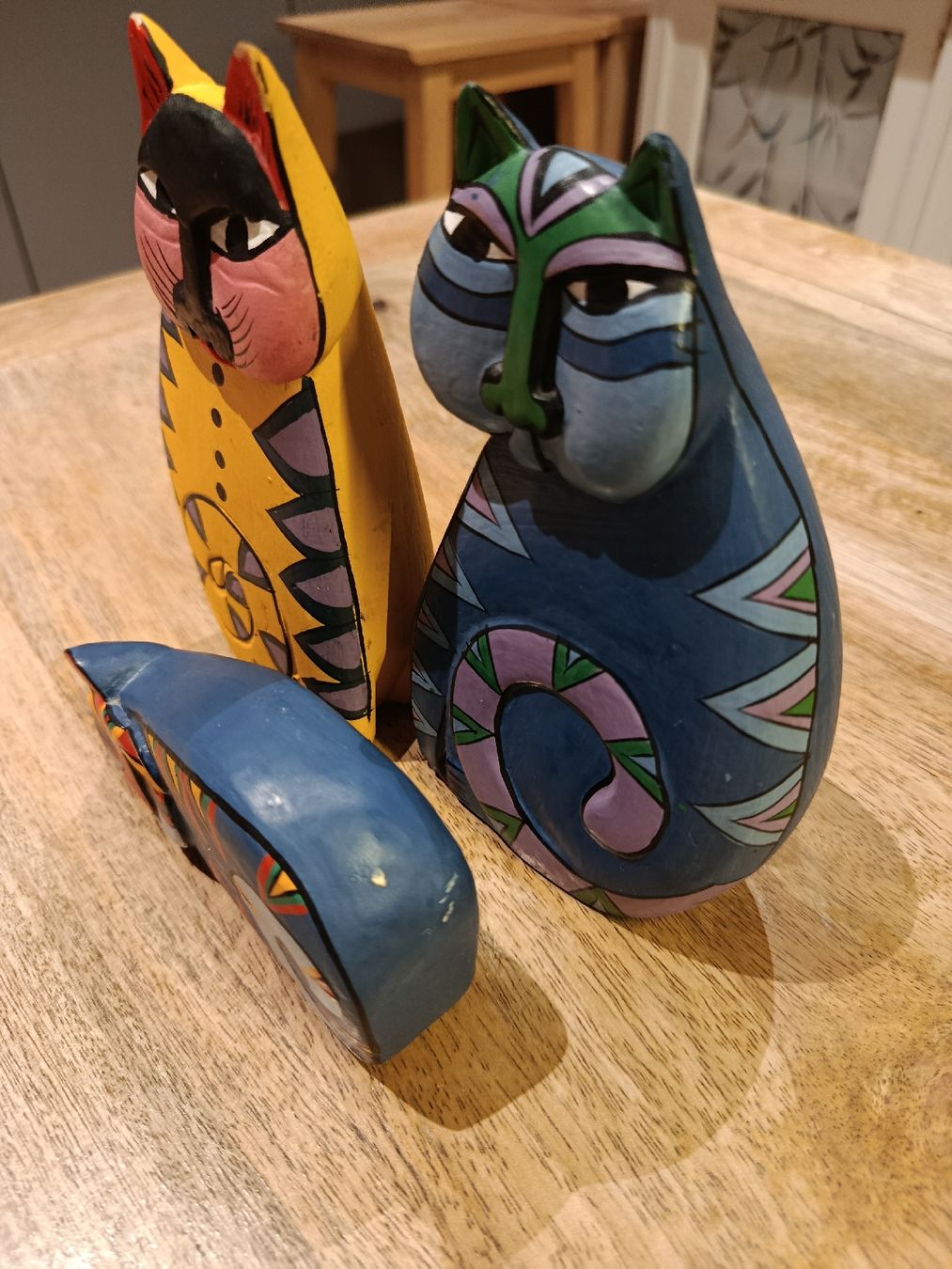 Statuette: Vintage Laurel Burch Style Katzen – Usato da Wattwil venduto da sunicheyenne 3