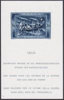 1945, W21 (Spendenblock, Nr.15) postfrisch **, Kat: 200.-