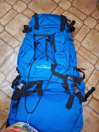 Trekkingrucksack 65 L blau Wanderrucksack  ***NEU***