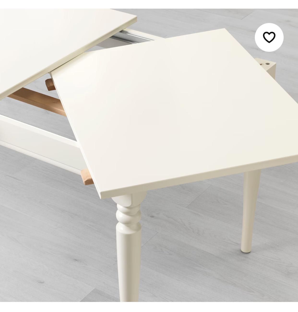Ikea Tavoli: Ikea Ingatorp, Holztisch Weiss – Usato da Davos Frauenkirch venduto da pat_t9dh 9