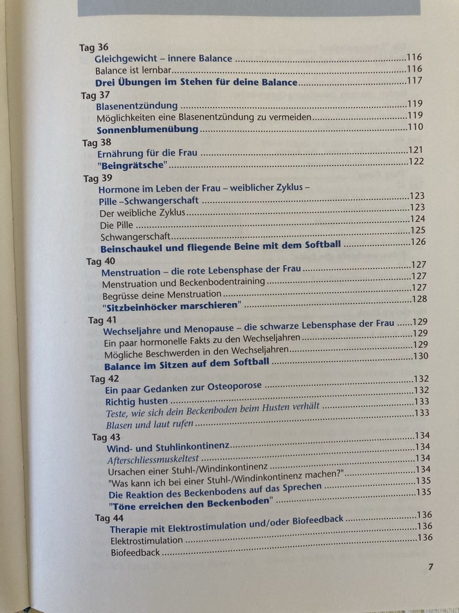 Libri: Beckenbodentraining – Usato da Bünzen venduto da Tango33A 6