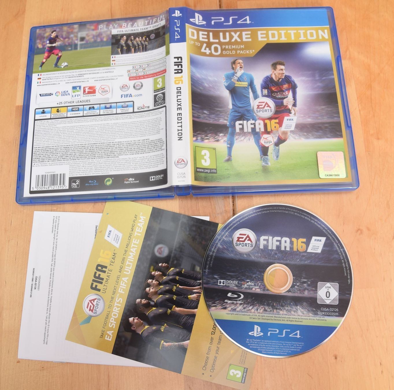 Giochi: FIFA 16 (PS4)  Deluxe Edition – Usato da Frenkendorf venduto da gelbeZinnie
