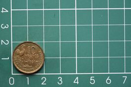 währung francaise 10 franc 1951