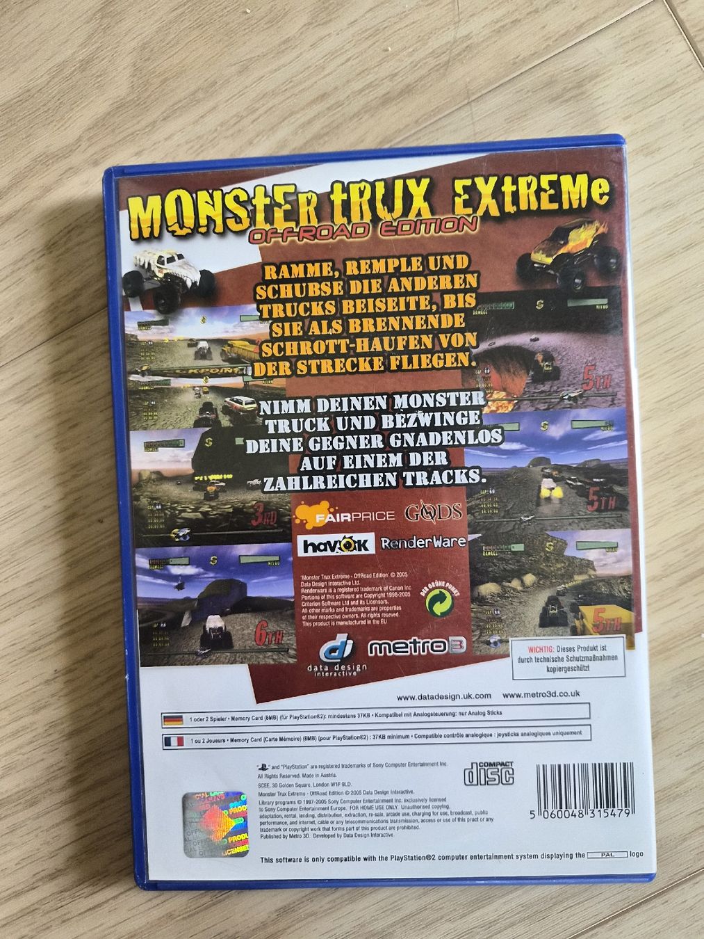 Sony Giochi: Monster Trux Extreme - PS2 - – Usato da La Joux FR venduto da car_ck96 2