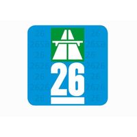 Autobahnvignette 2026 neu