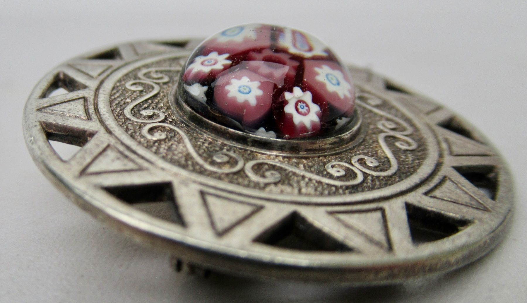 Broches & Aiguilles: Millefiori Brosche Silber – D'occasion à Bern par Colligentes 4
