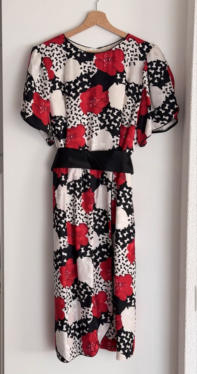 Vestiti: Wunderschönes 100% Seidenkleid Gr. 42 – Usato da Elsau venduto da isidobrany09