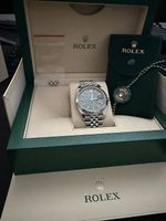Rolex Datejust 41  Mint Green  Jubilee