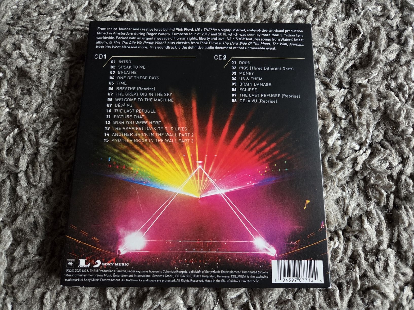 CD: Roger Water - US + Them - 2 CD – Nuovo (secondo la descrizione) da Troistorrents venduto da Syrocks 2
