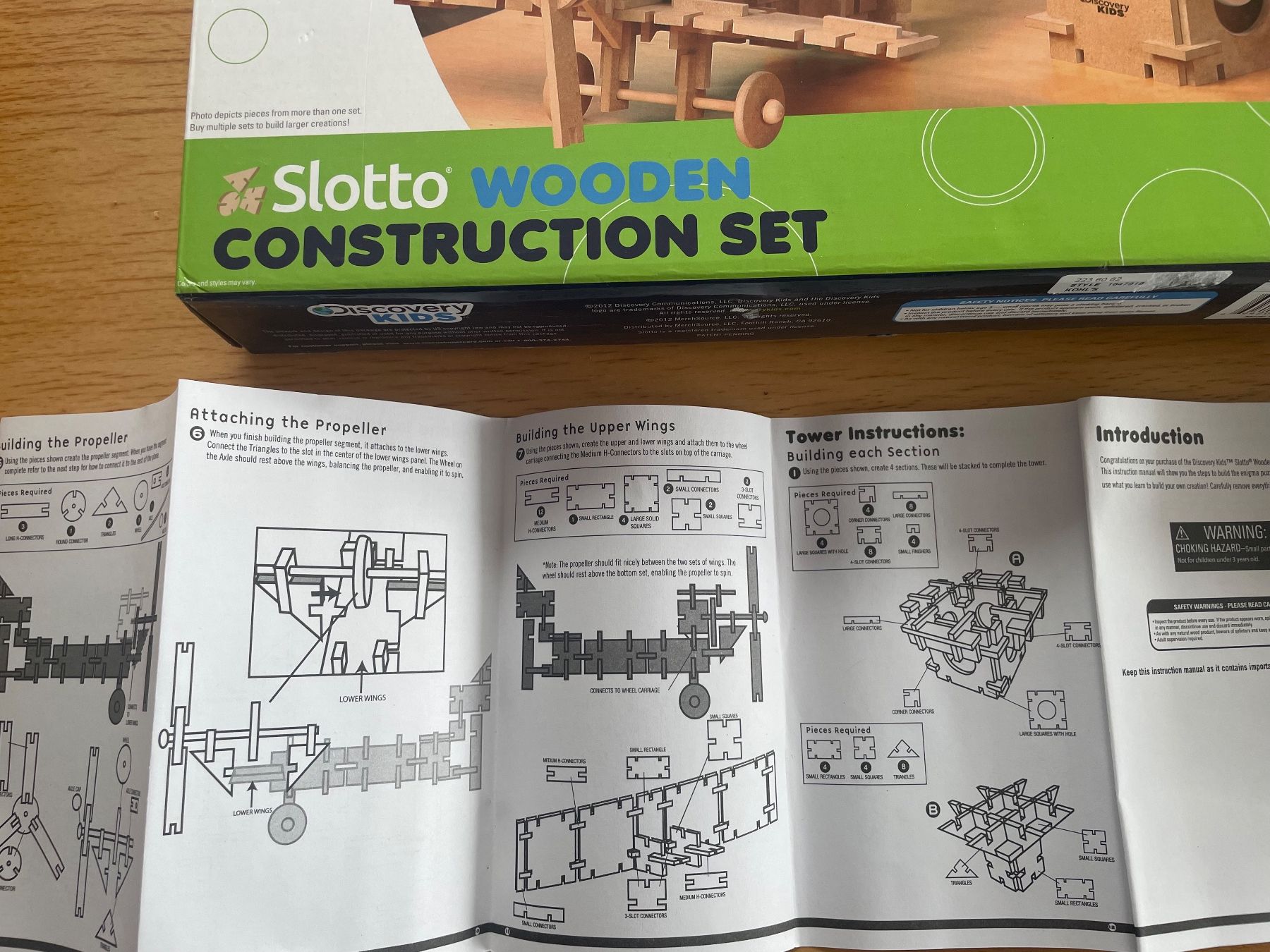 Kit di costruzioni: Slotto, Holzkonstruktions Bastelsatz – Usato da Seengen venduto da swossi 3