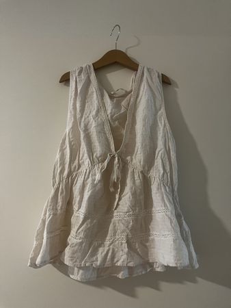 Zara Top mit Spitze Gr. S