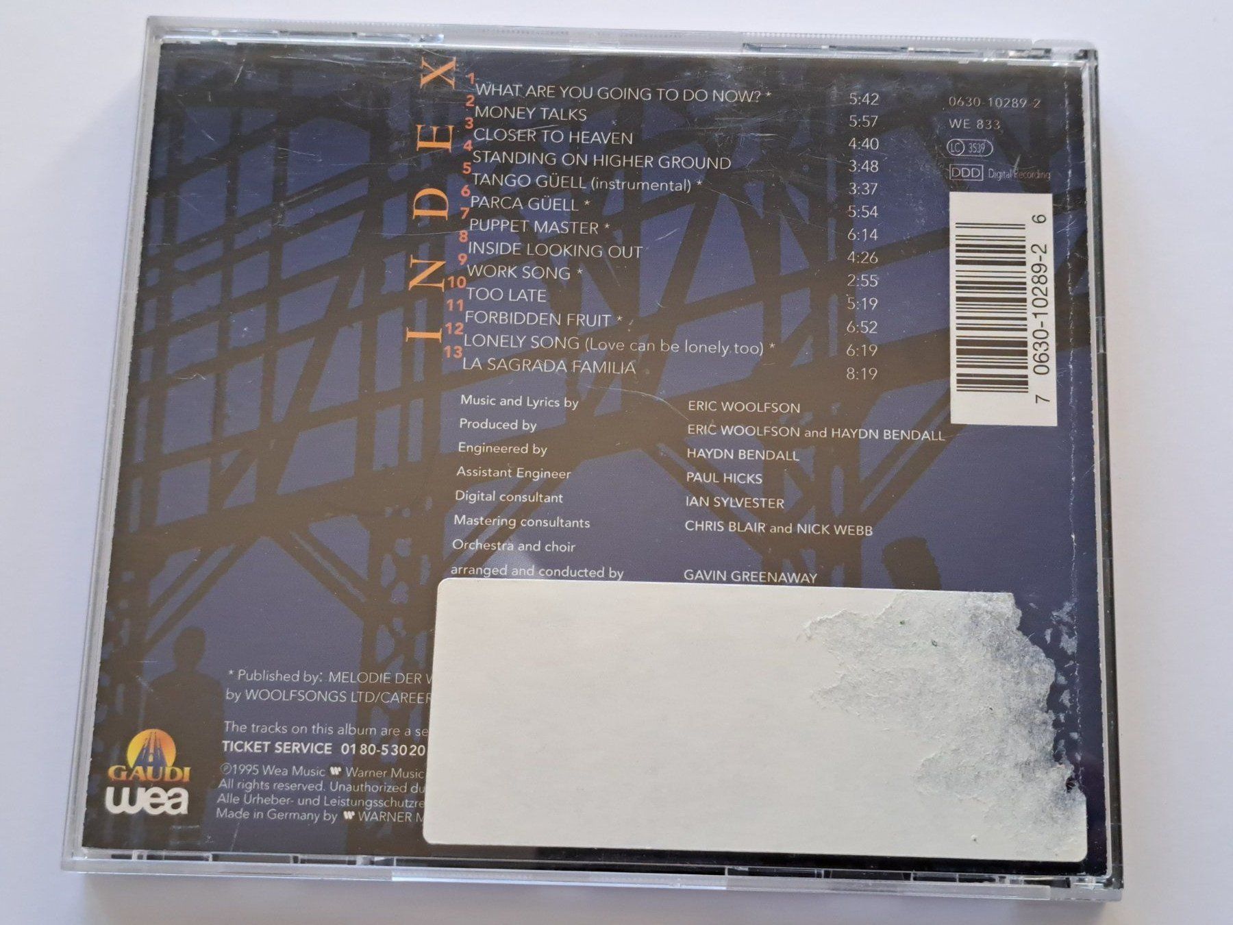 CDs: Cd Gaudi - Das Musical  – D'occasion à Pully par bro_n52j 1