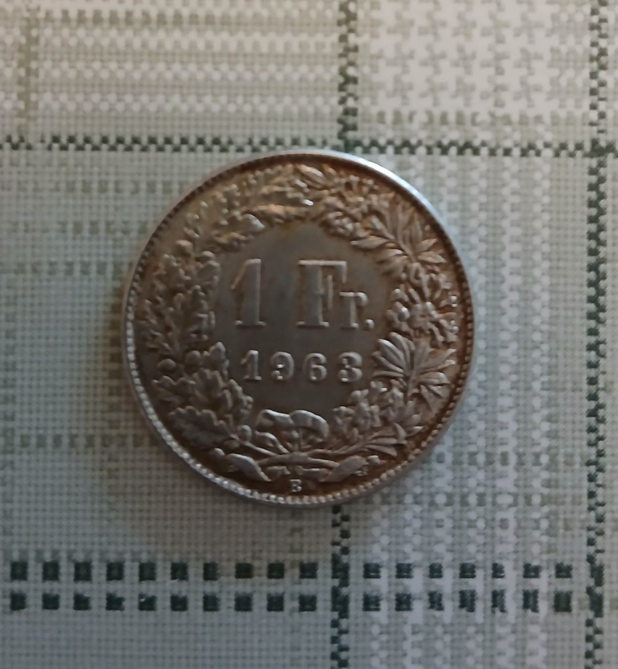 Tutti le monete: Silbermünze 1 Fr. 1963 – Usato da Ueberstorf venduto da tibolini 1
