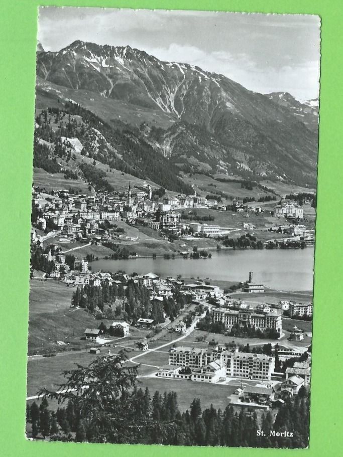 Ansichtskarten: St. Moritz – Gebraucht aus Zürich von t24_de