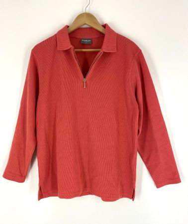 Miss Beverly, Feinripp Polo-Pullover, Grösse M, *Neuwertig*