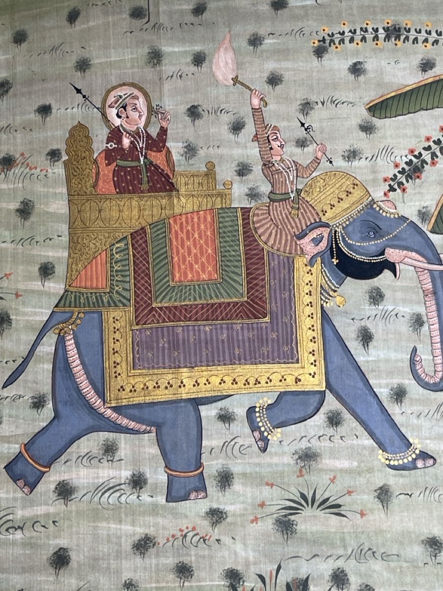 Tableaux: Quadro indiano antico, Ramchandra. – D'occasion à Sennhof par gio_79cw 3