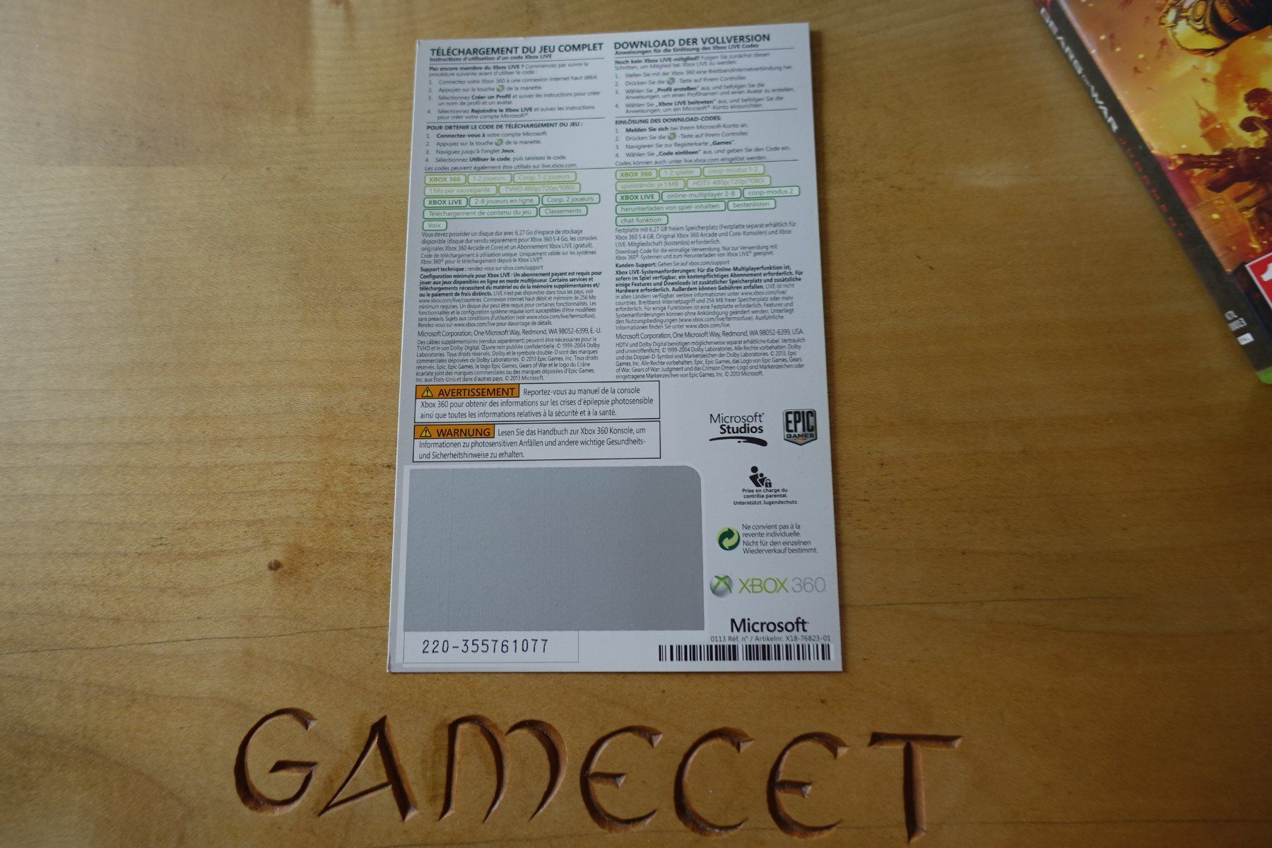 Microsoft Spiele: Gears of War: Judgment – Gebraucht aus Steinach von Gamecet 6