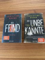 2 Krimi Romane von Christine Brand gebraucht