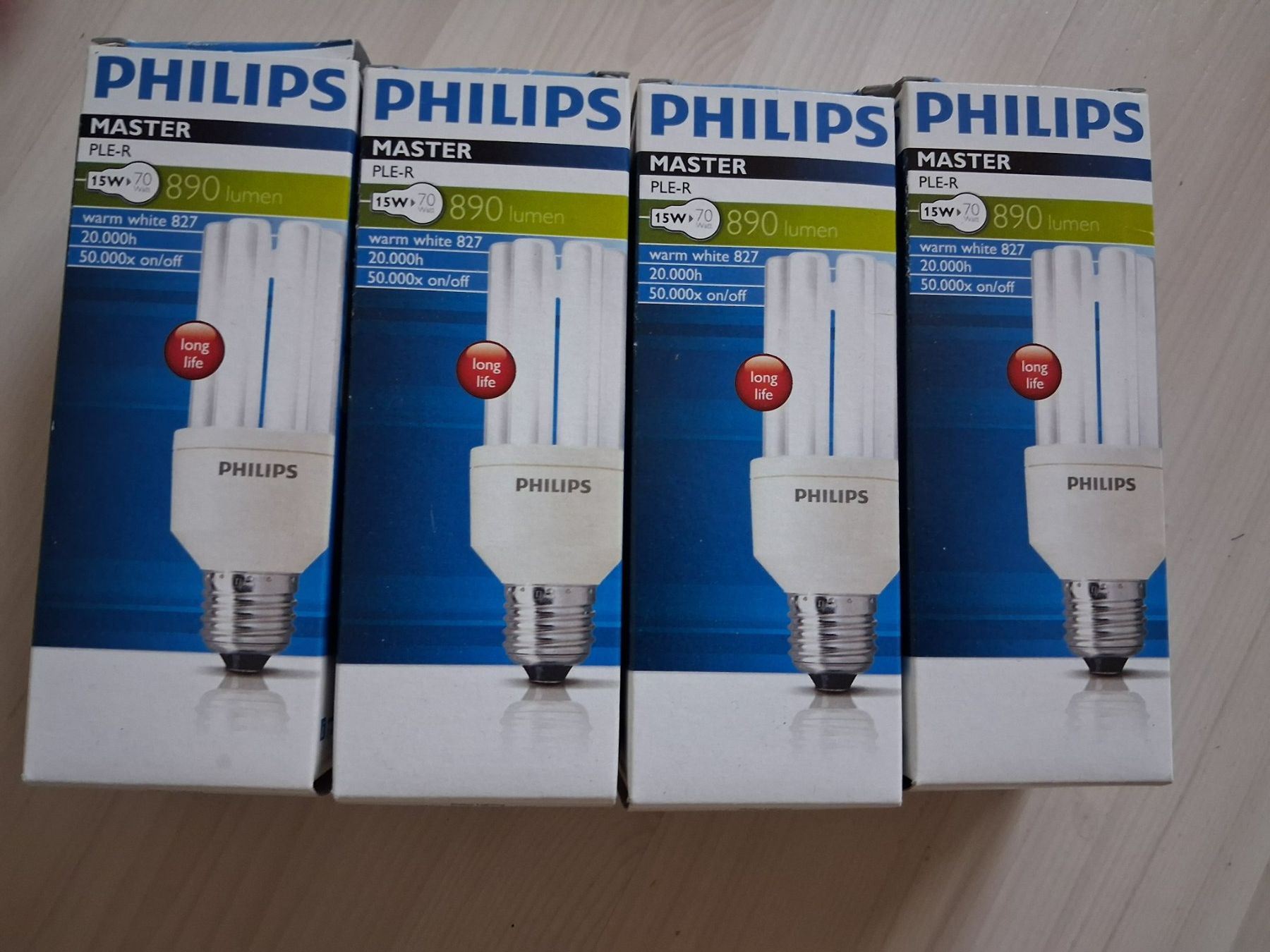 Philips Lampade: 4 X SPARLAMPE 15 WATT E 27 – Nuovo e nell'imballaggio originale da langnau venduto da Santos1411