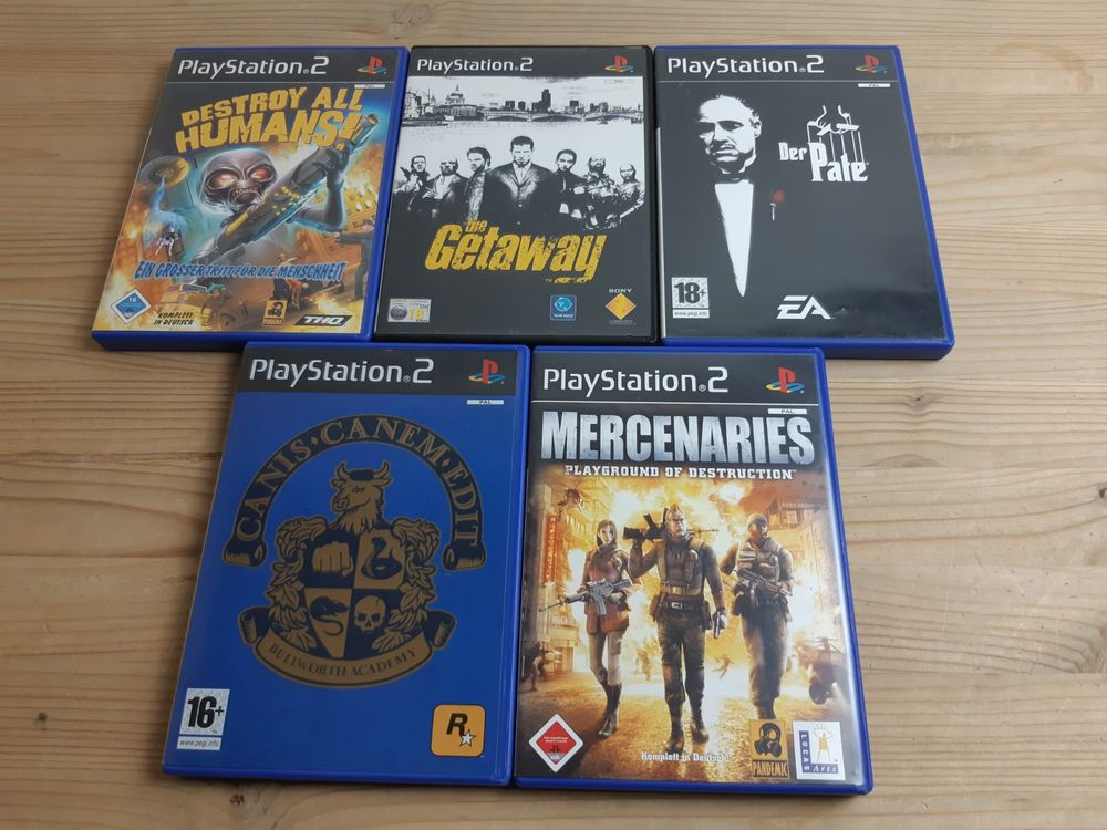 PS2 Open World Games Destroy all Humans Pate Mercenaries +. Acheter sur Ricardo