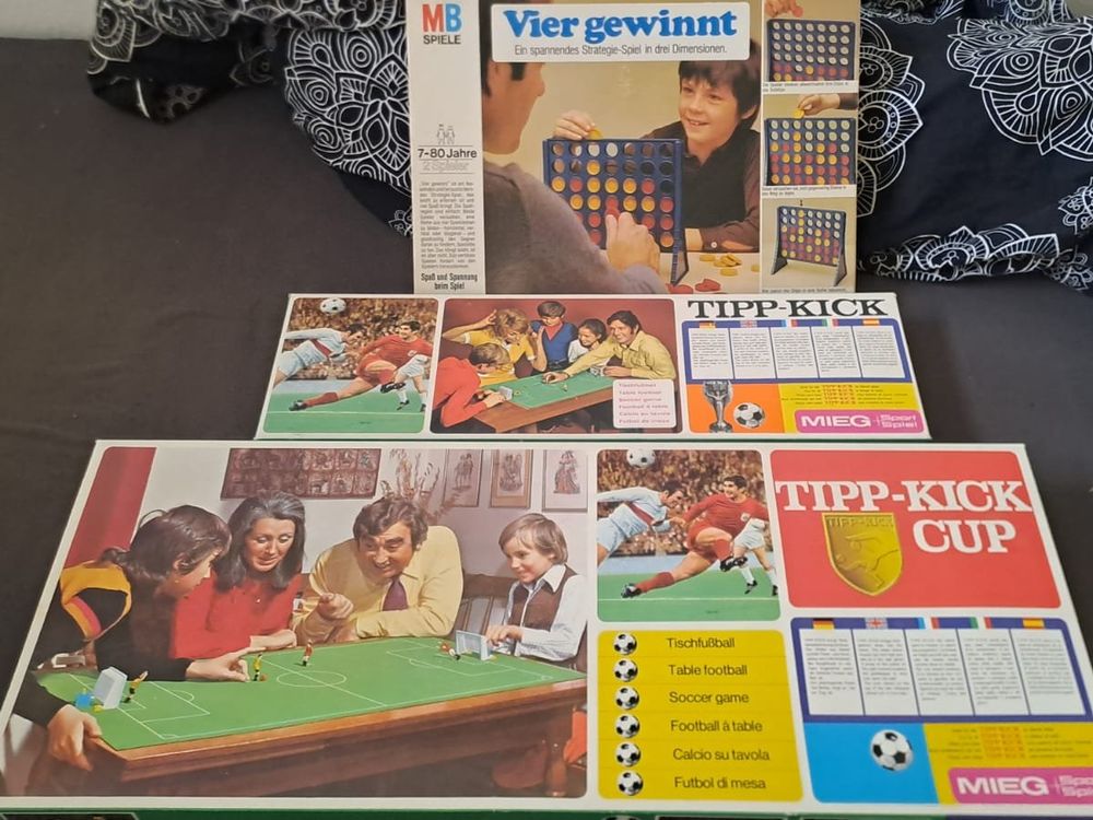 Old School Klassiker: Kick Cup, Deep Kick & 4 Gewinnt Ab1.- (Gebraucht ...