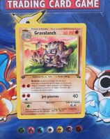 Carte Pokémon Gravalanch (Fossile) 37/62  1ère édition (fr)